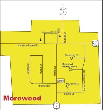 diagram of Morewood