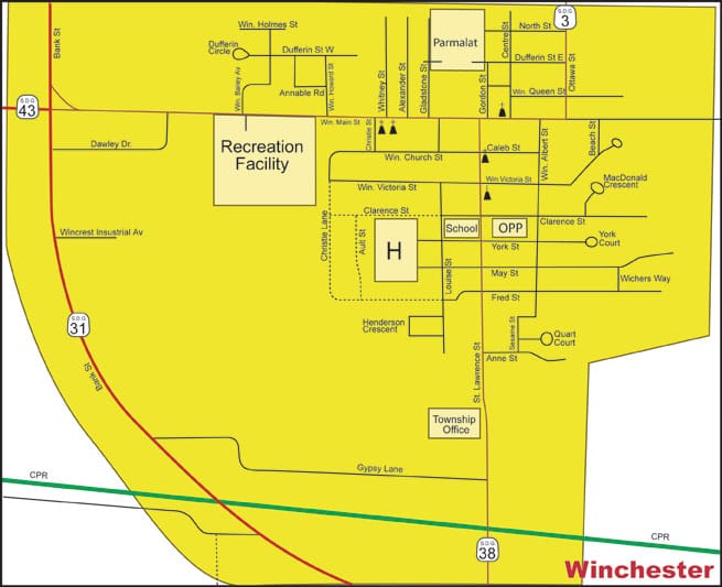 diagram of Winchester