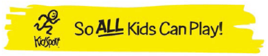 Yellow KidSport logo