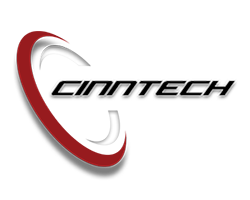 White Red Circle Cinntech Logo