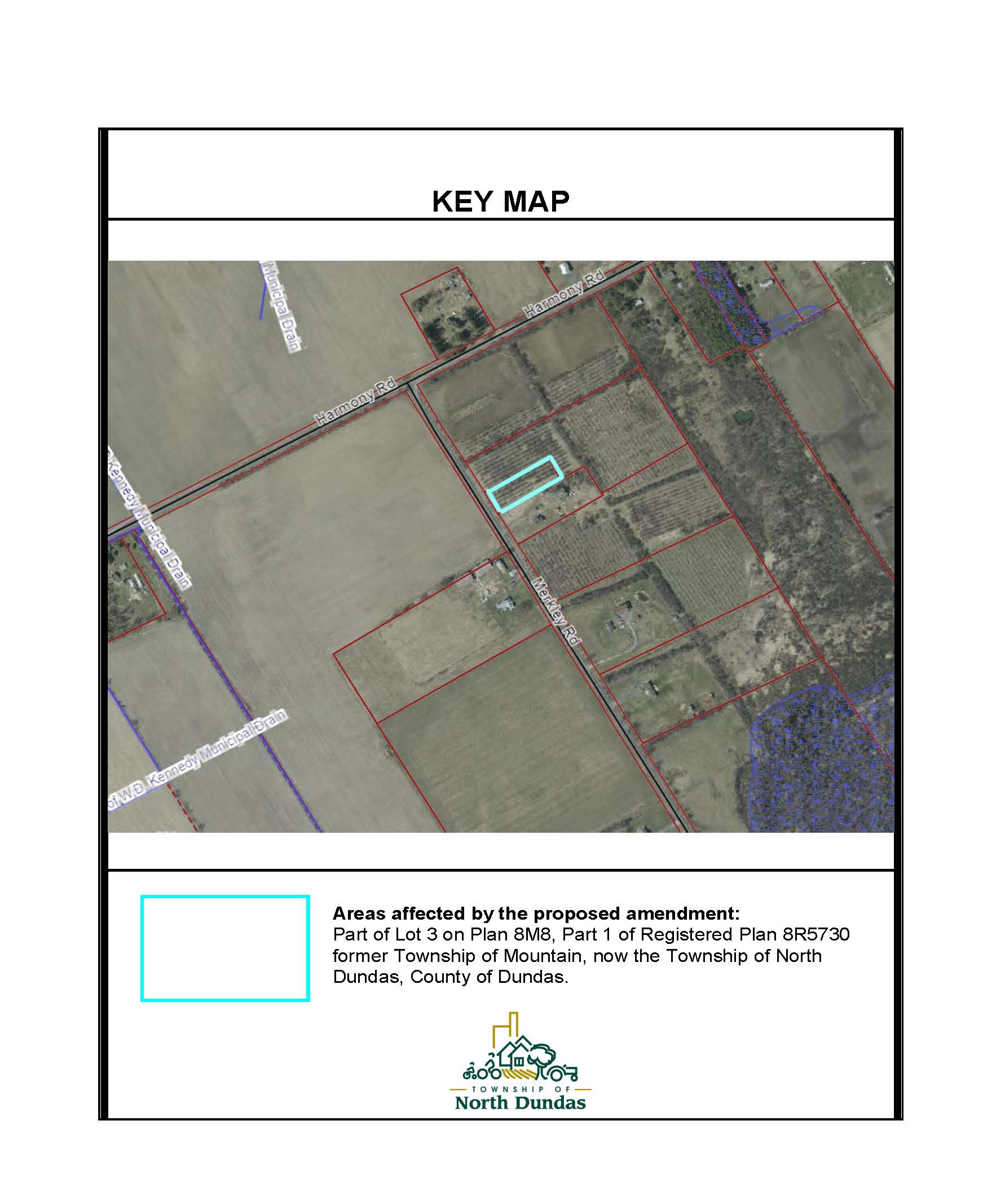 Part of Lot 3 on Plan 8M8 Map