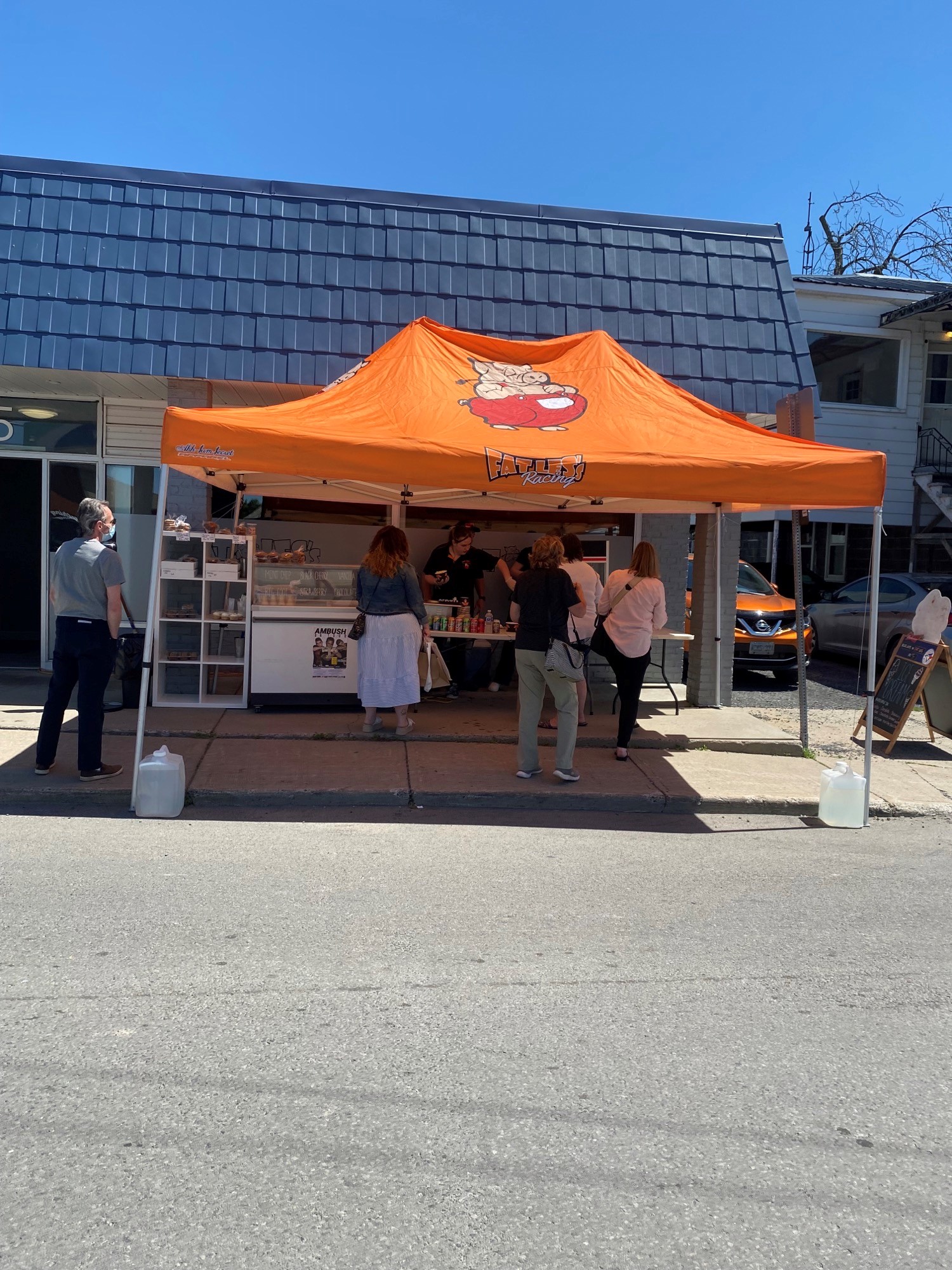 delicious food vendor at art on the waterfront