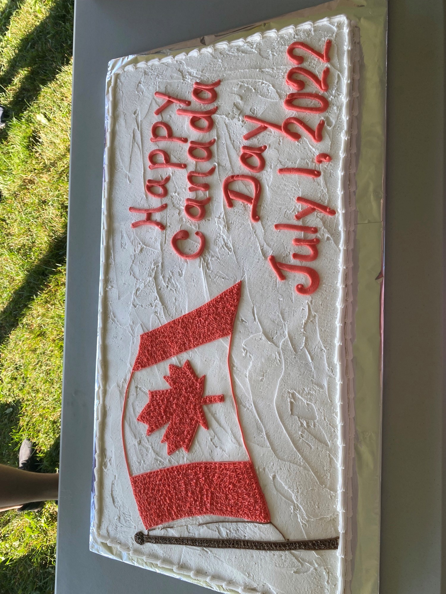 Canada Day Cake Time