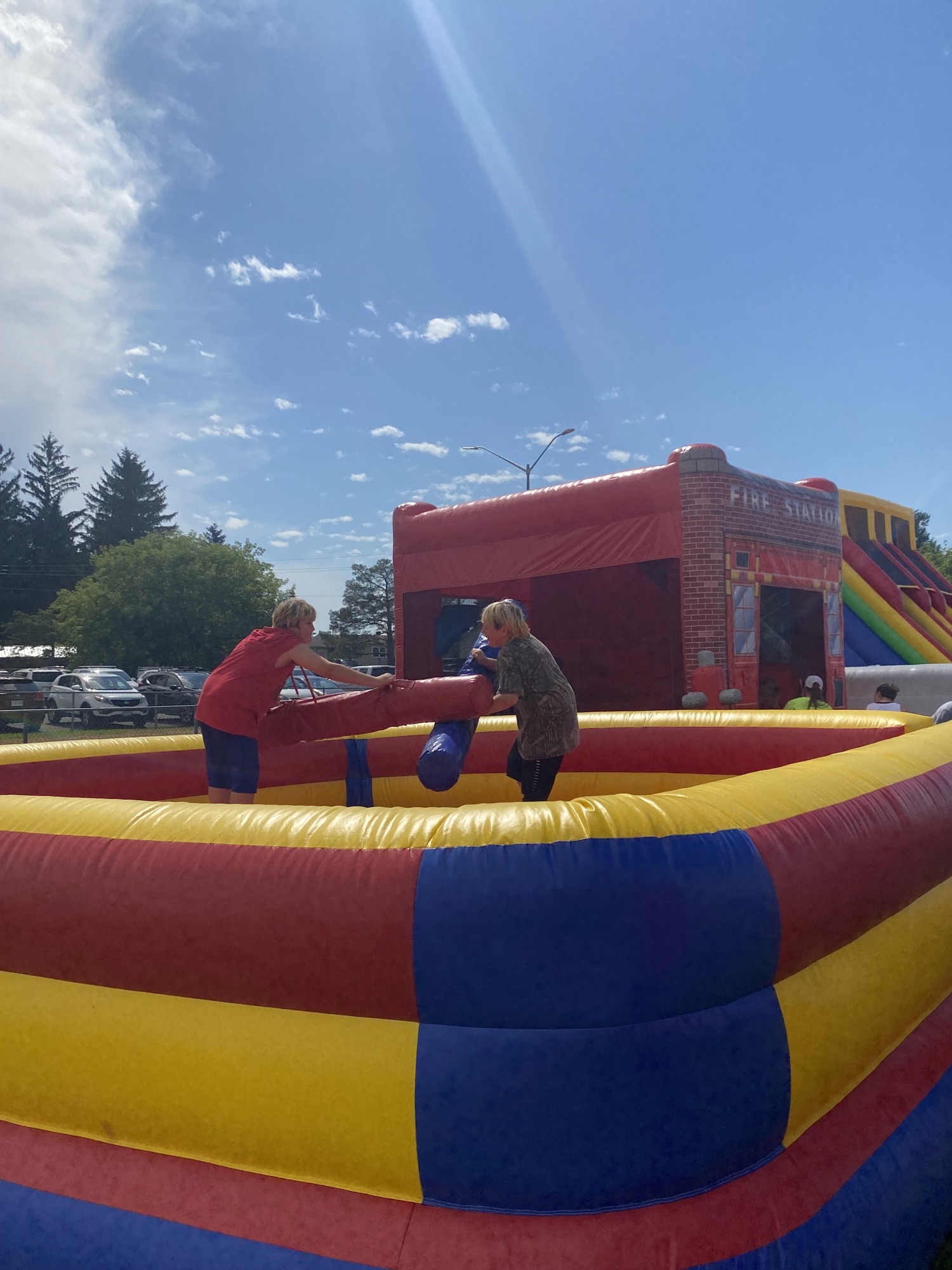 Inflatable battles