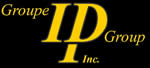 IDP Logo yellow text black background