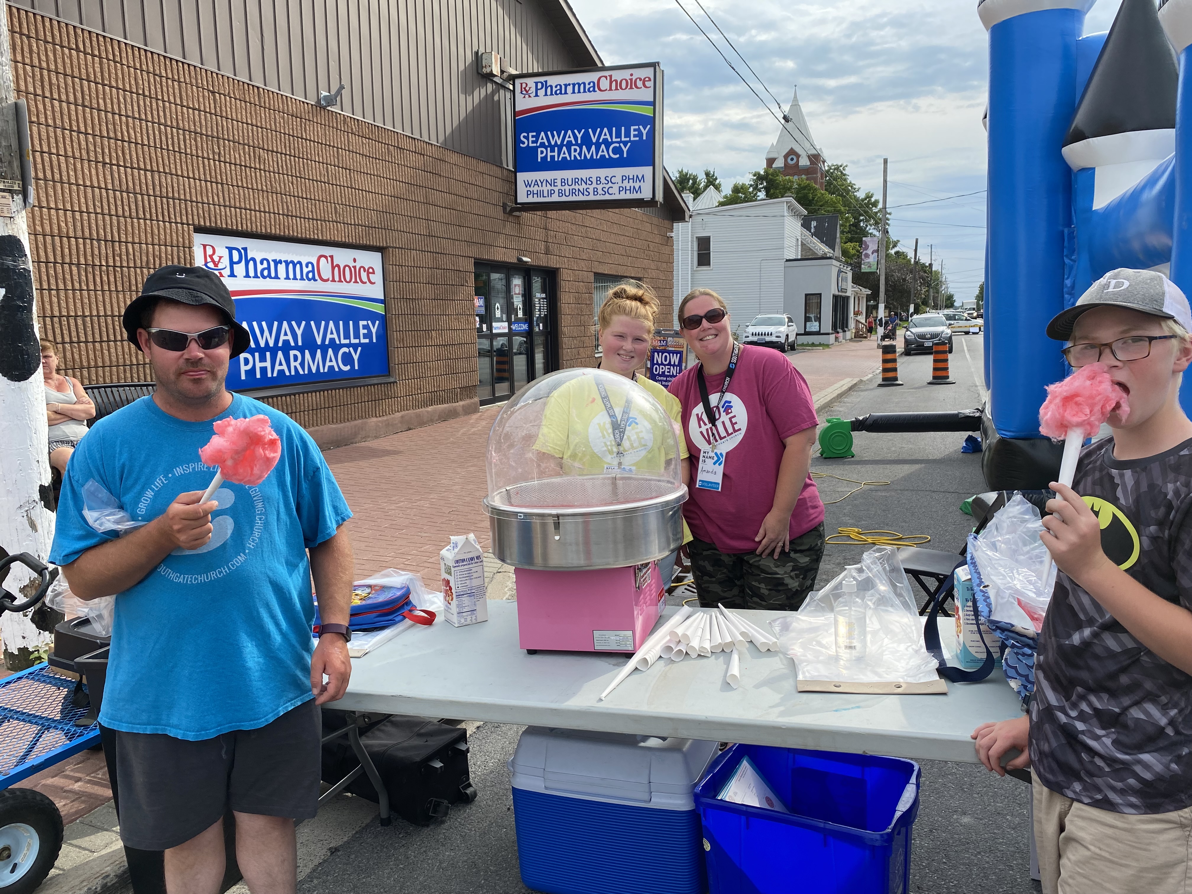 Southgate Church free cotton candy