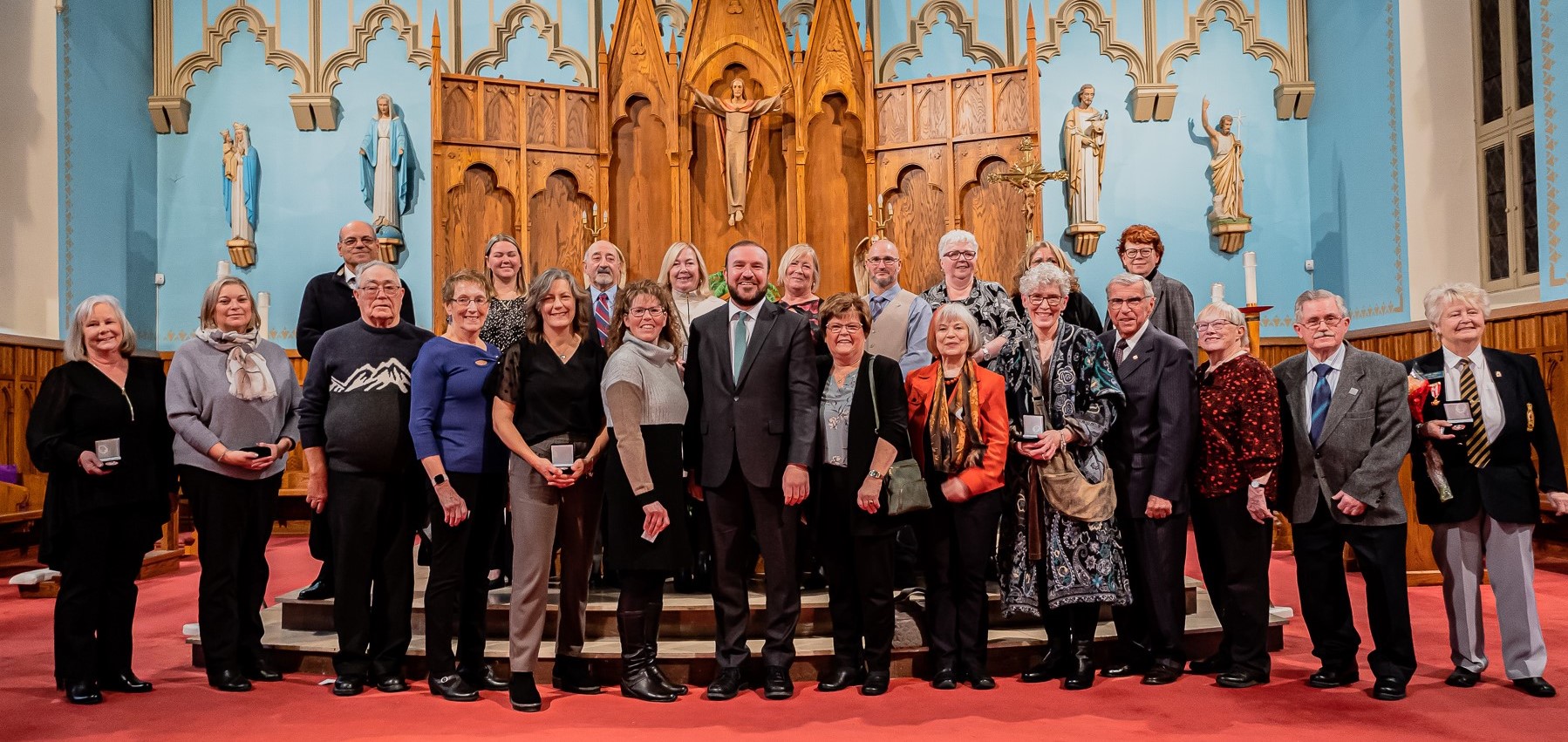 Medallion Award Group Photo