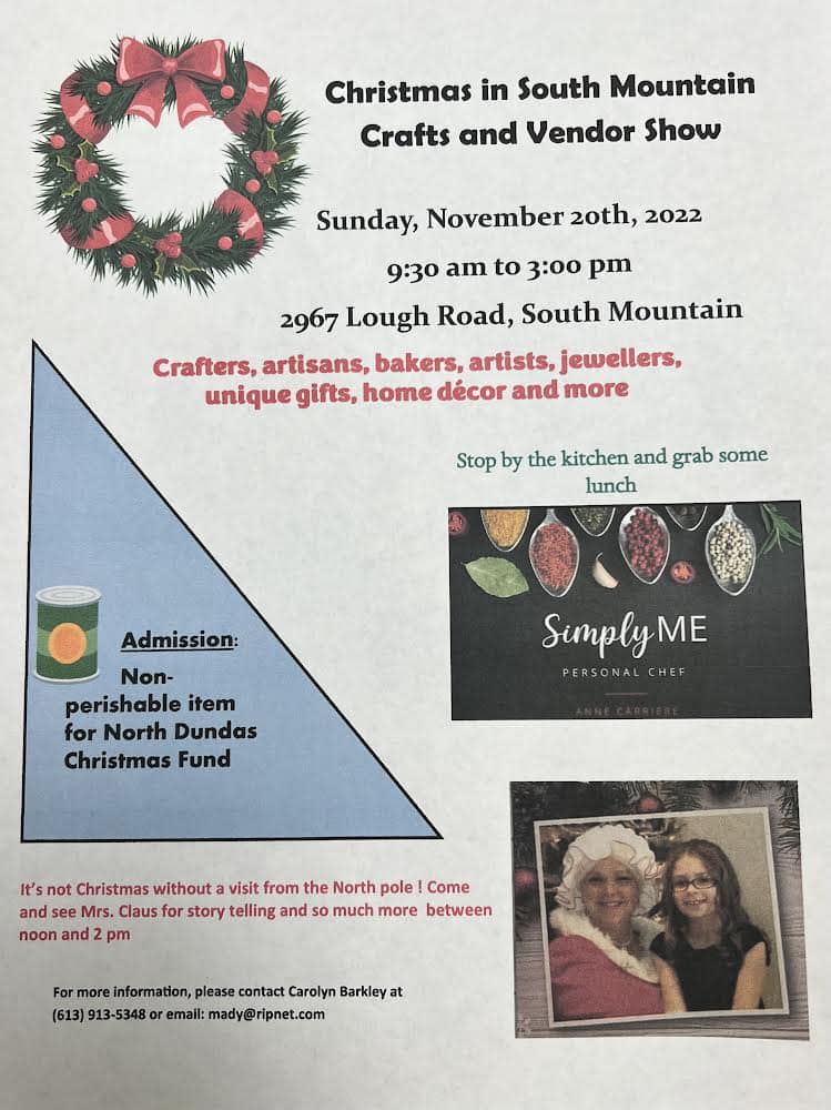 South Mountain Christmas Market Event Poster