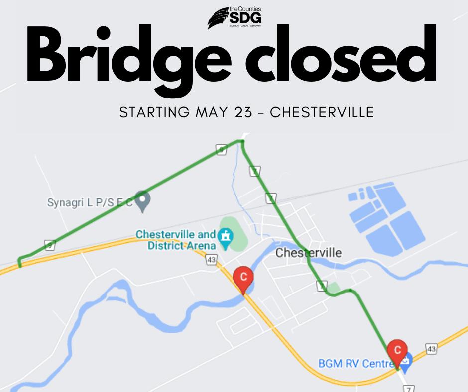 SDG 43 Detour Route