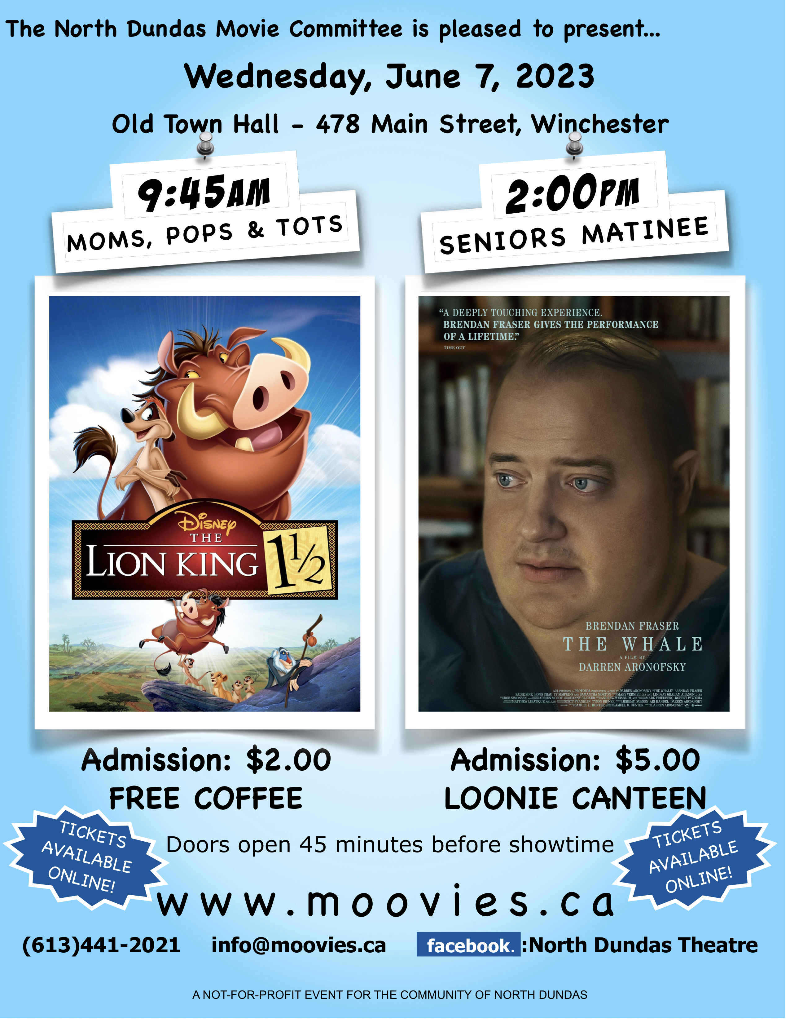 The Lion King and The Whale Poster