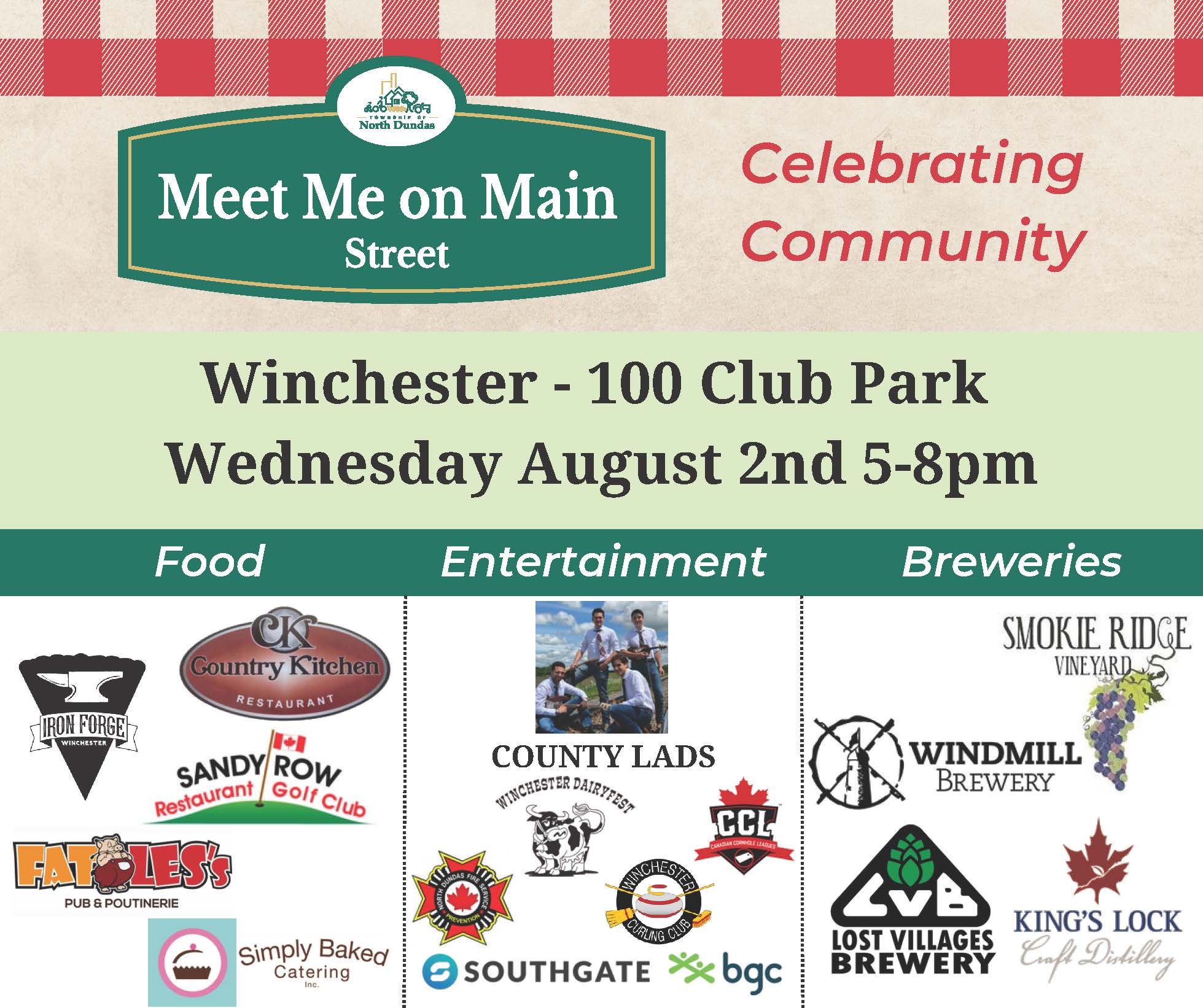 Meet Me on Main Street Winchester Poster