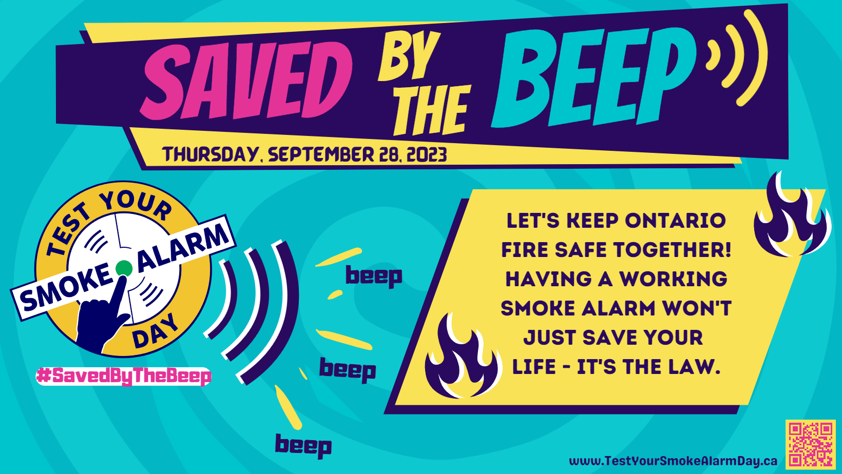 Saved by the beep graphic NDFS