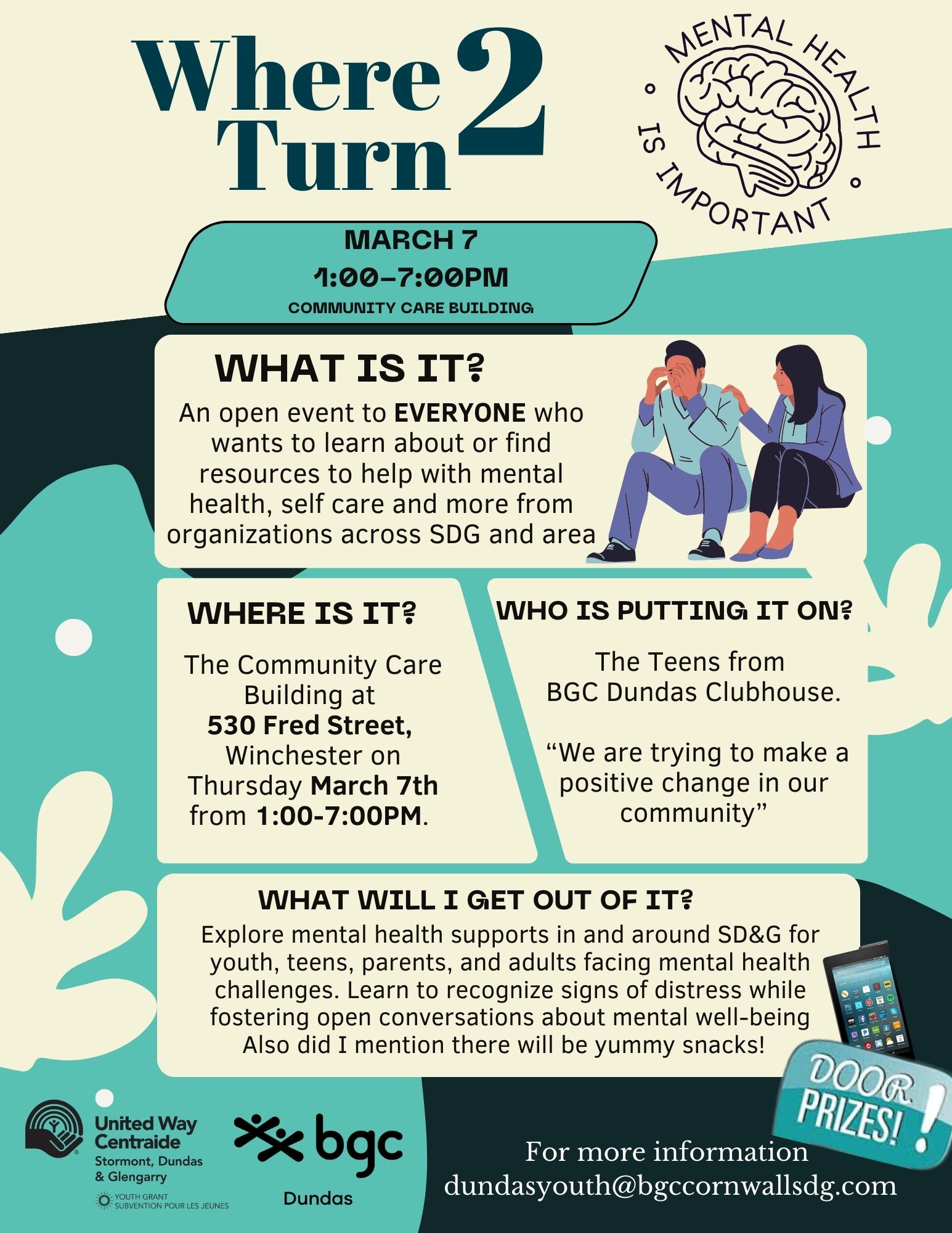 BGC Dundas Where to Turn Poster