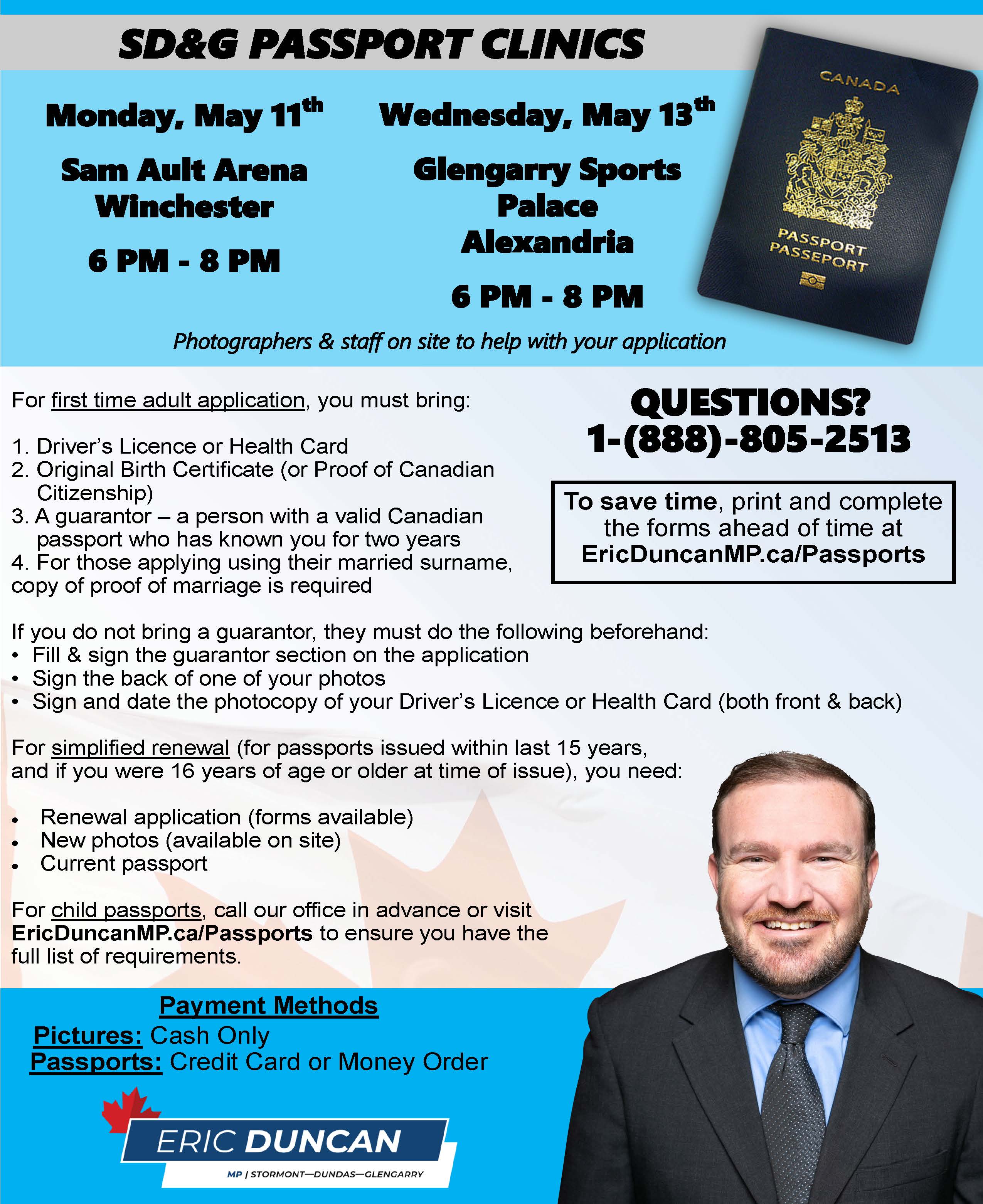SDG Passport Clinic Flyer