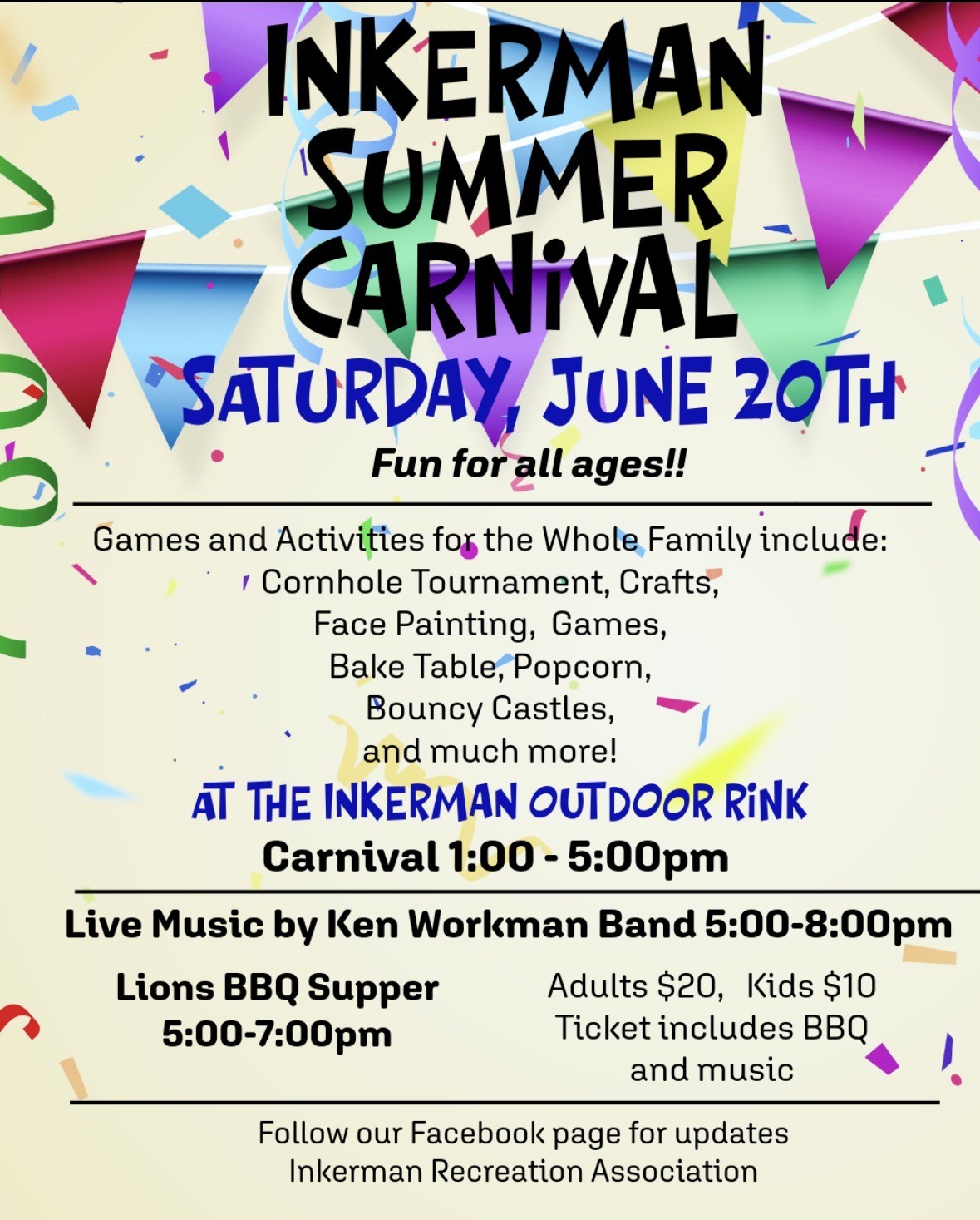 revised summer carnival poster
