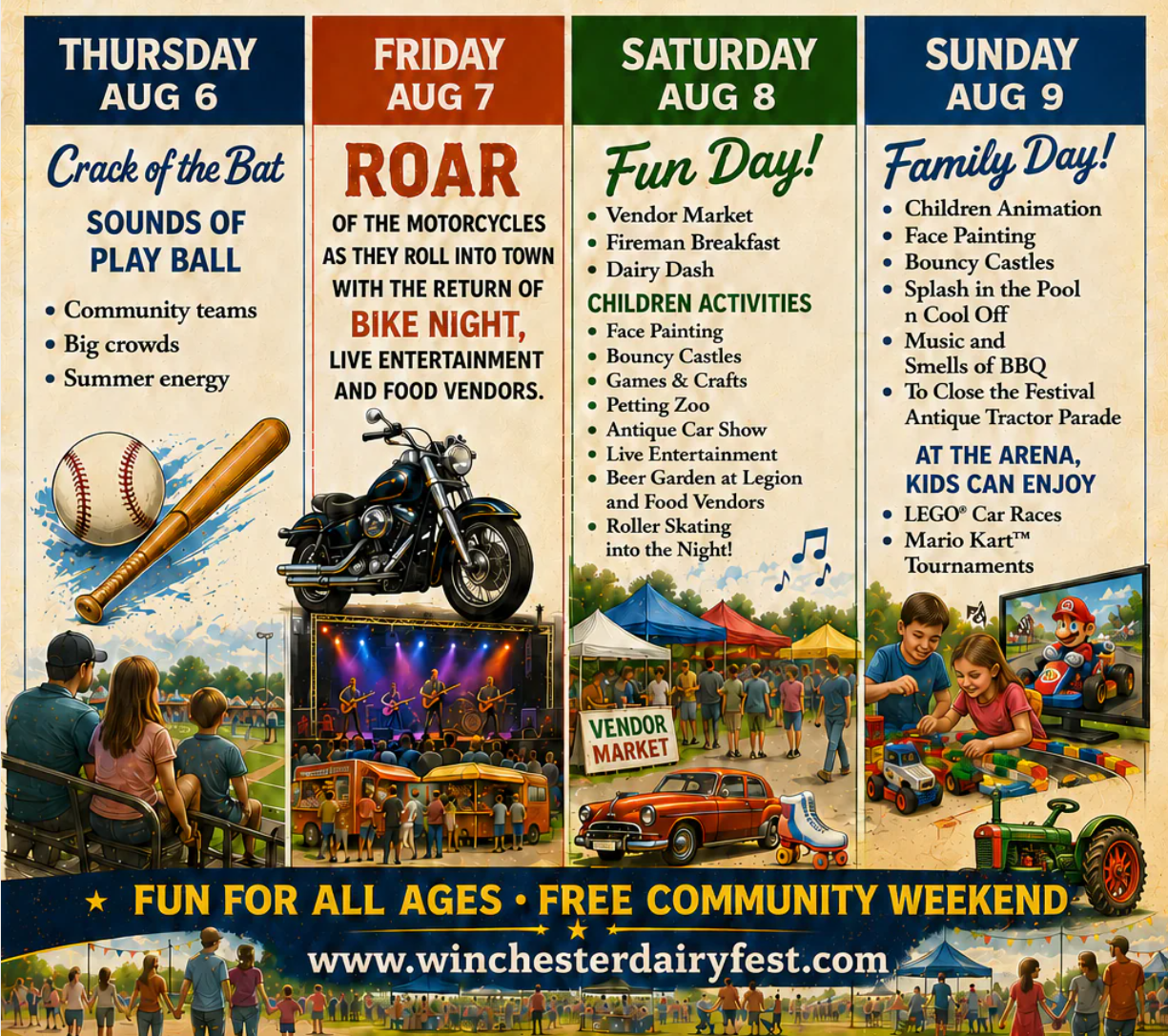winchester-dairyfest-schedule-2026