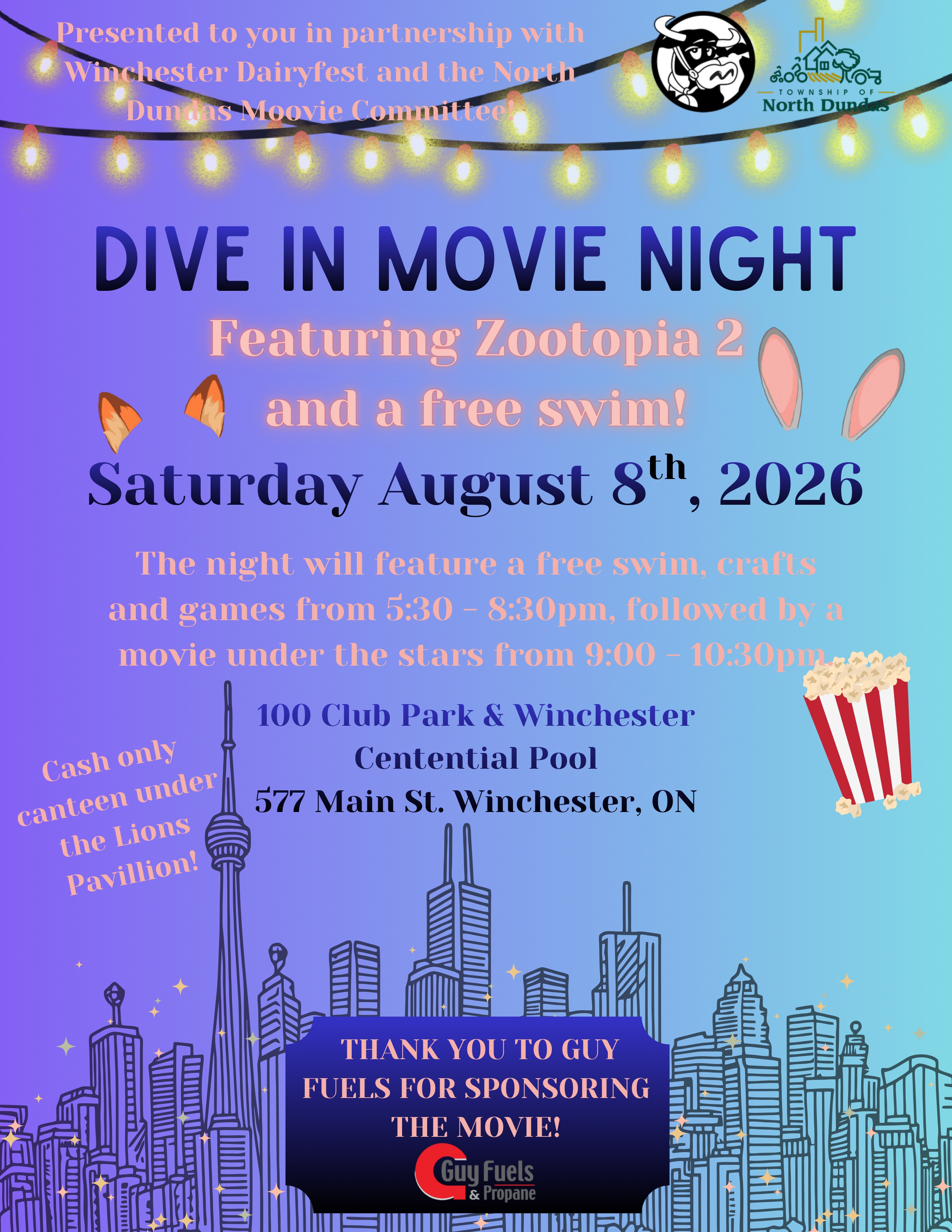 Dive in Movie Night