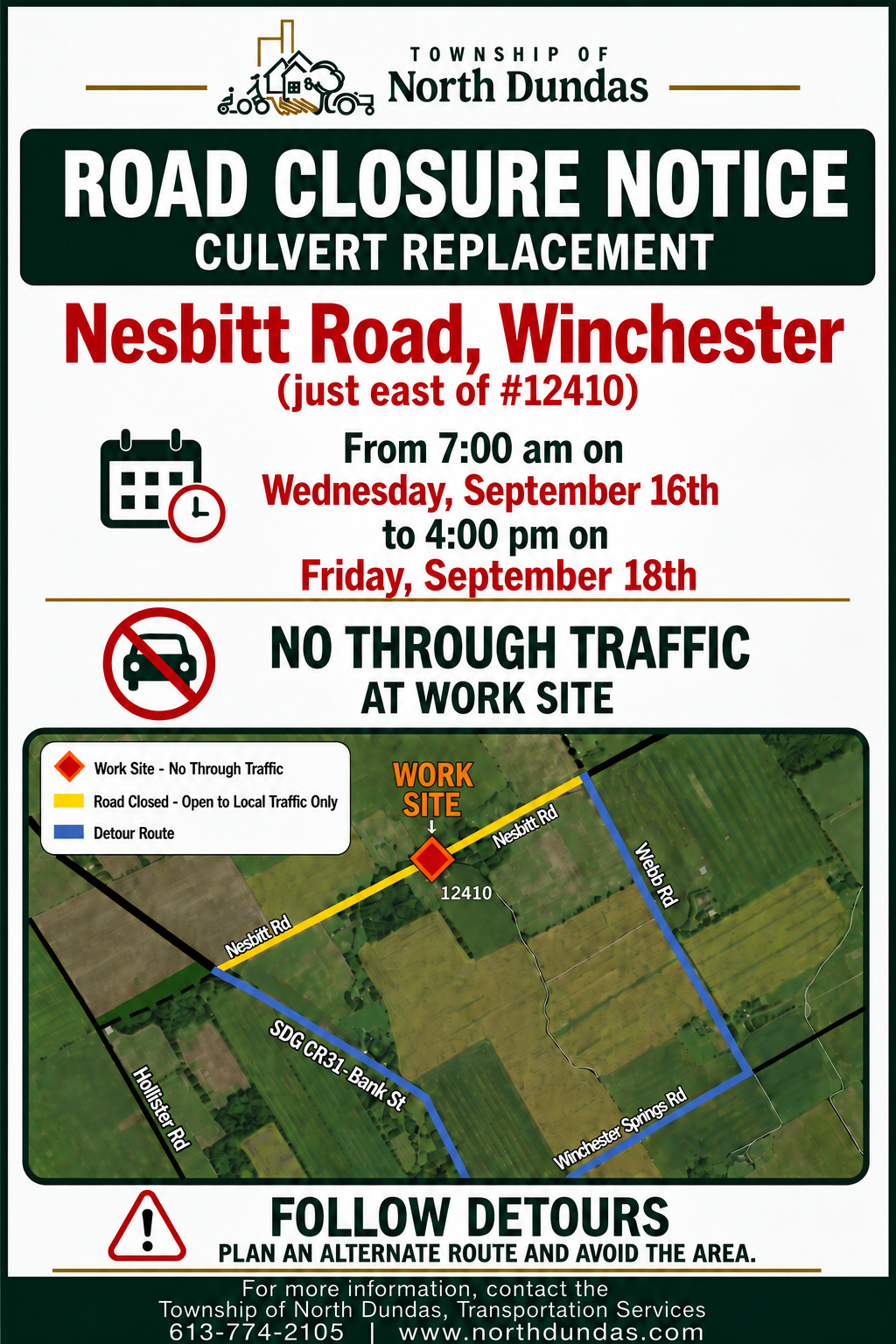 Rescheduled Road Closure - Nesbitt Rd-Sept 16-18_2026