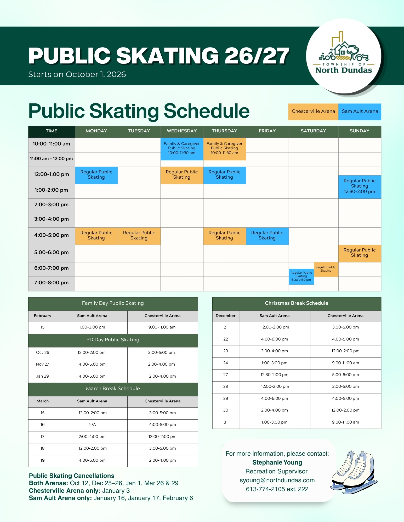 Public Skating 20262027