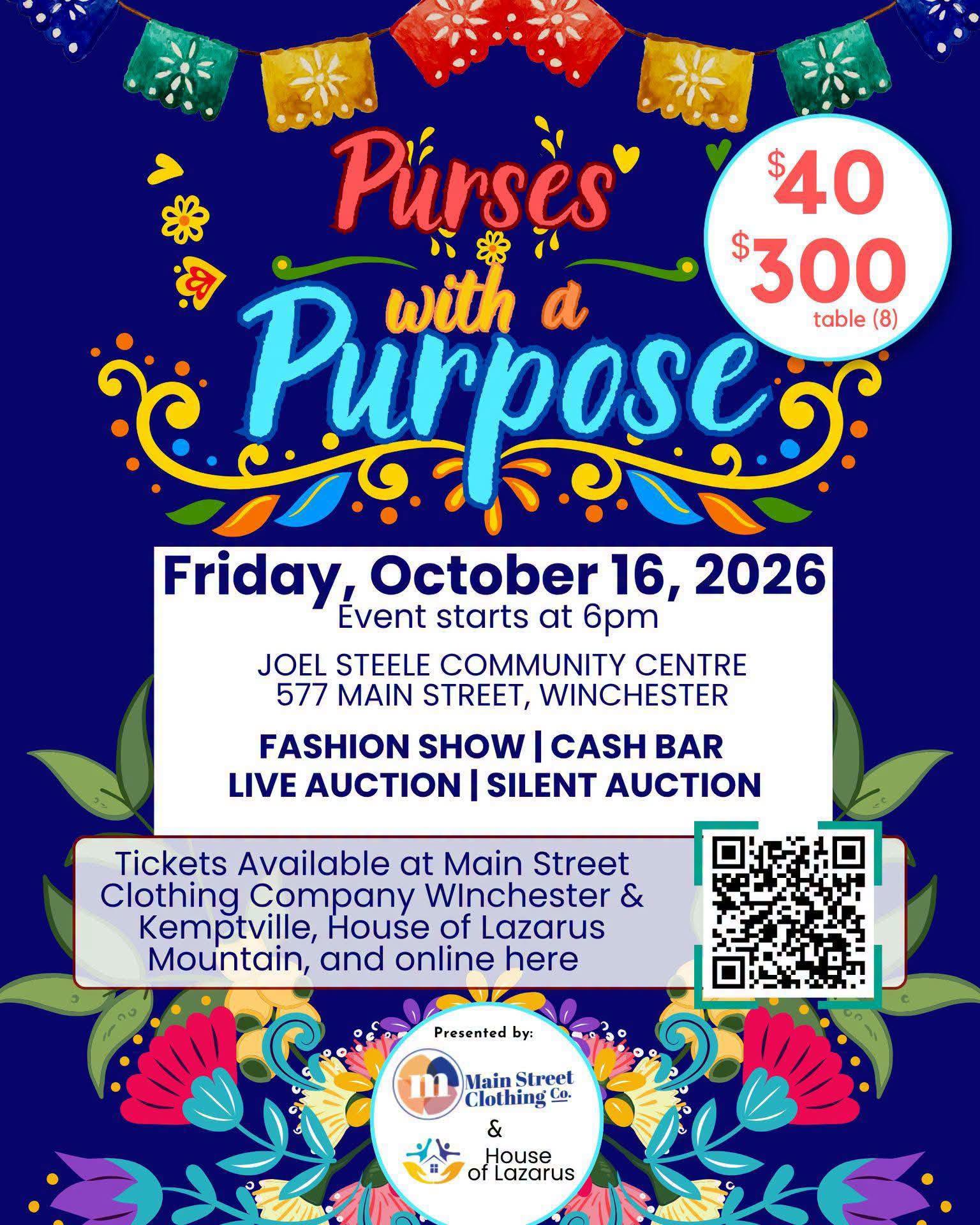 Purses with a Purpose