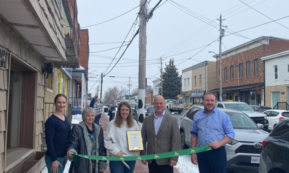 Grand opening photo with Council