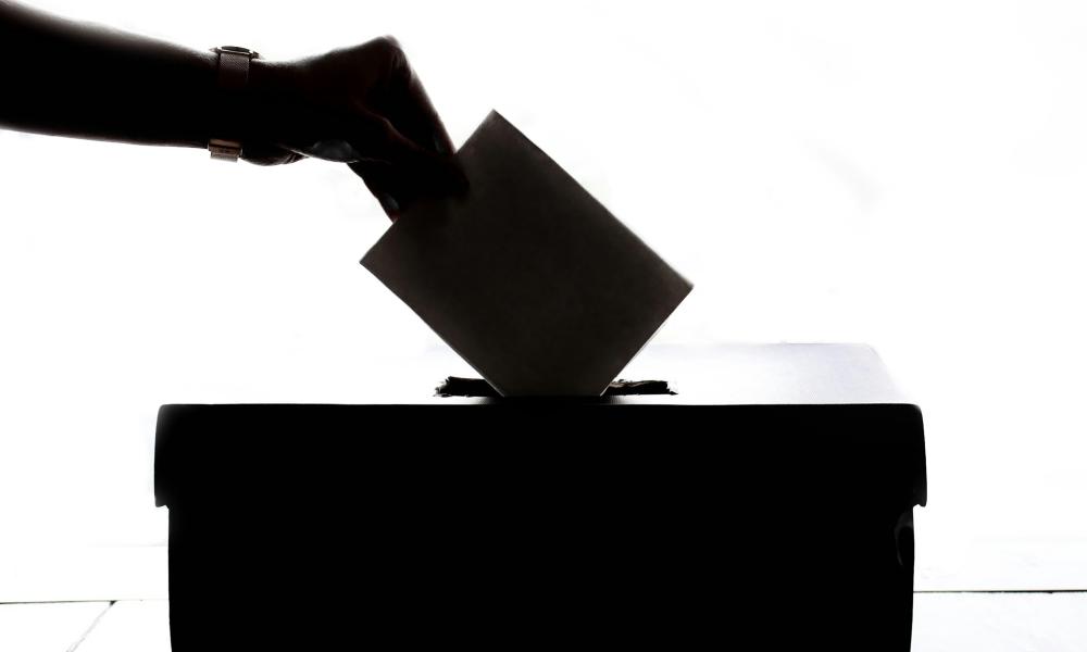 voting box black