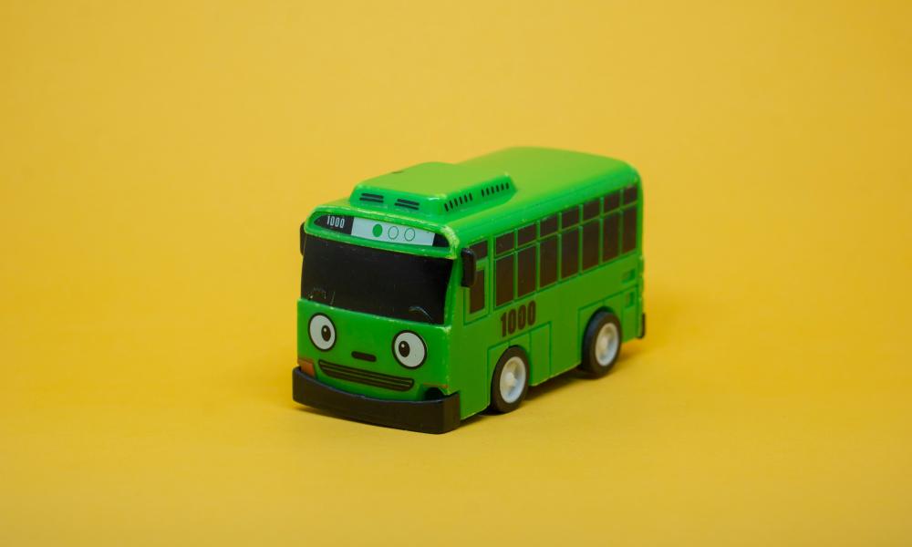 green bus
