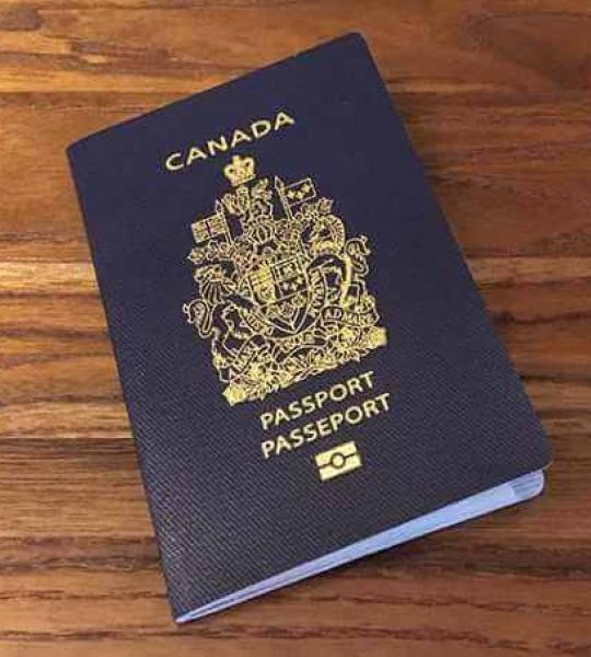 Canada Passport Copy