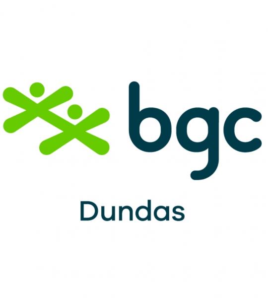 green and blue BGC Dundas Logo