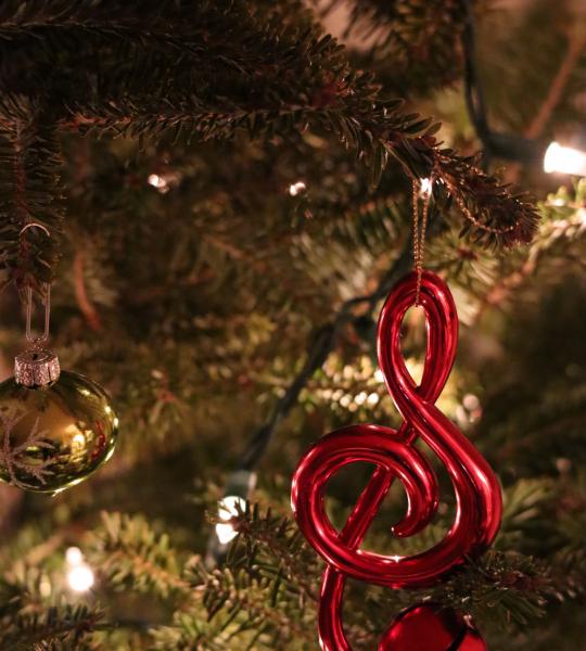 Christmas Music Tree Decoration