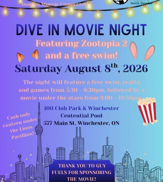 Dive in Movie Night