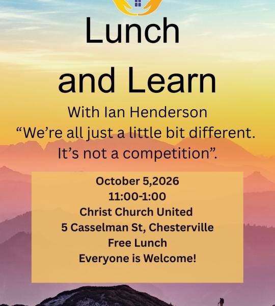Lunch and Learn October 2026
