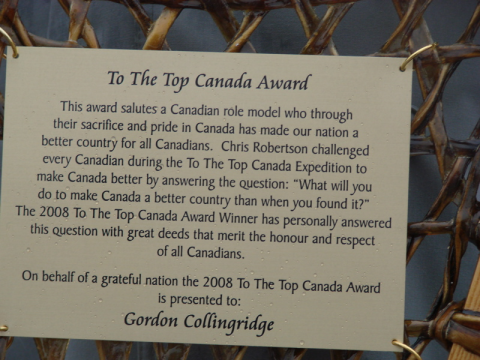 To The Top Canada Award