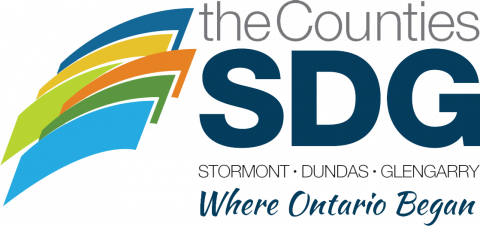 Counties SDG Multicolour logo and tagline