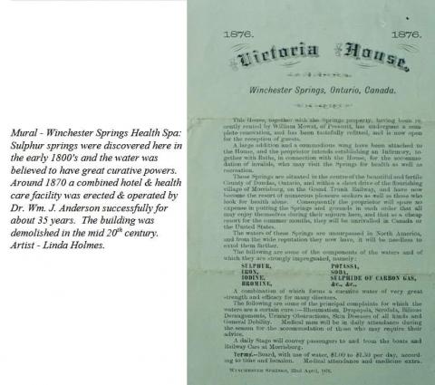 An advertisement for Winchester Springs Health Spa.