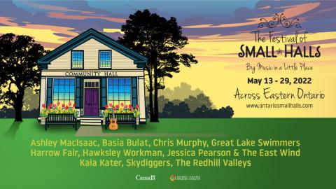 The Festival of Small Halls Ontario is coming to Winchester on may 28th