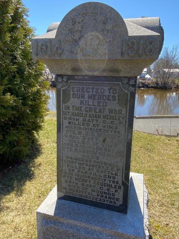 Nation Valley Cenotaph