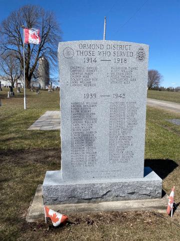 Ormond Cenotaph