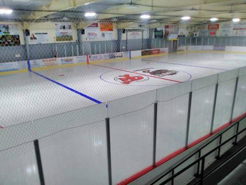 Sam Ault Arena Ice Slab
