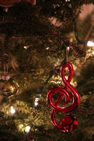 Christmas Music Tree Decoration