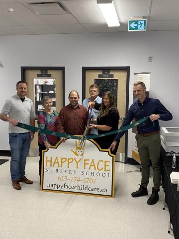 Happy Face Grand Opening Ribbon Cutting