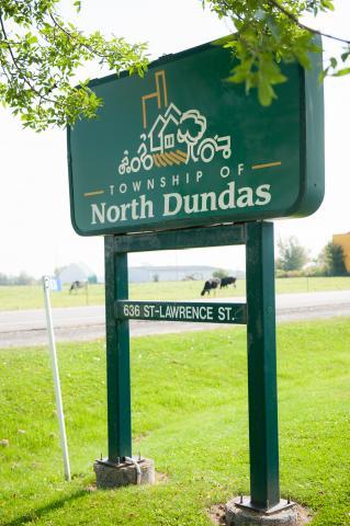 Sign of North Dundas Township Office