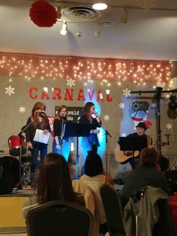 Marionville Winter Carnival Stage Performance