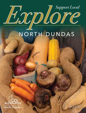 Cover page of 2023 Explore North Dundas