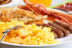 plate of breakfast foods