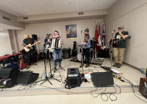 Townships band playing at MMOMS