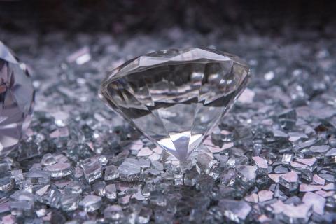 single diamond
