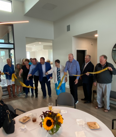 Wellings Ribbon Cutting Together