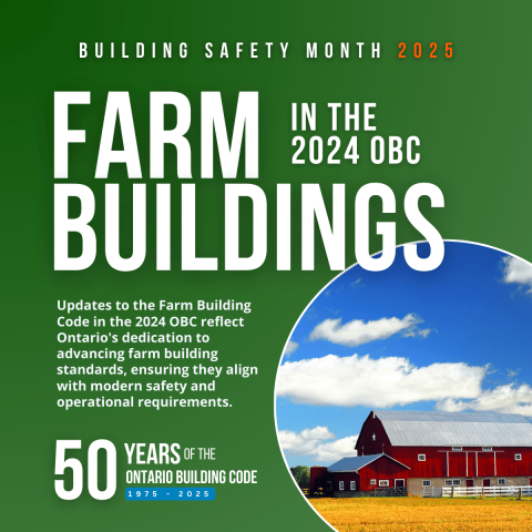 Farm building code changes