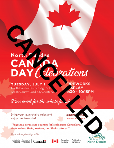 Cancelled Fireworks Display Poster
